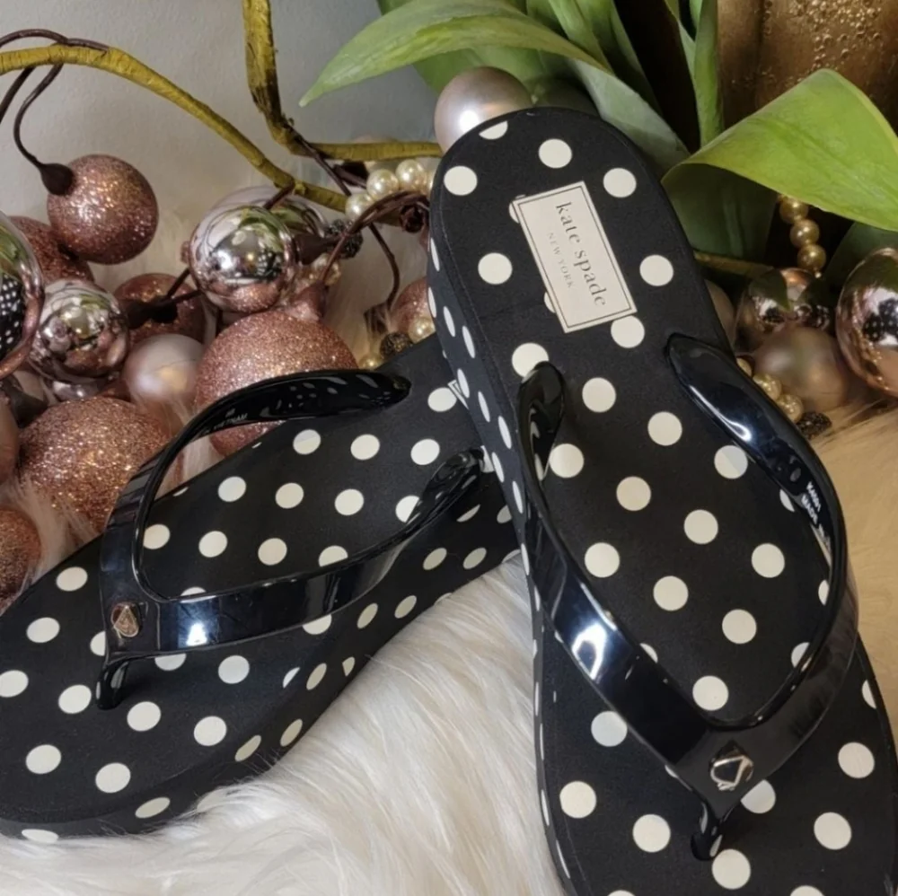 Kate Spade Women's Vedges Flip Flops New